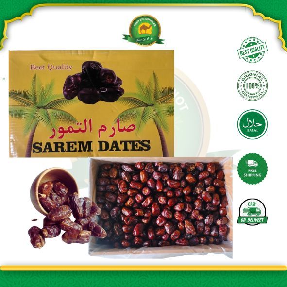 

Kurma Bam Sarem Kurma ukuran 5kg Kurma Lembut Legit Kurma Sarem Iran
