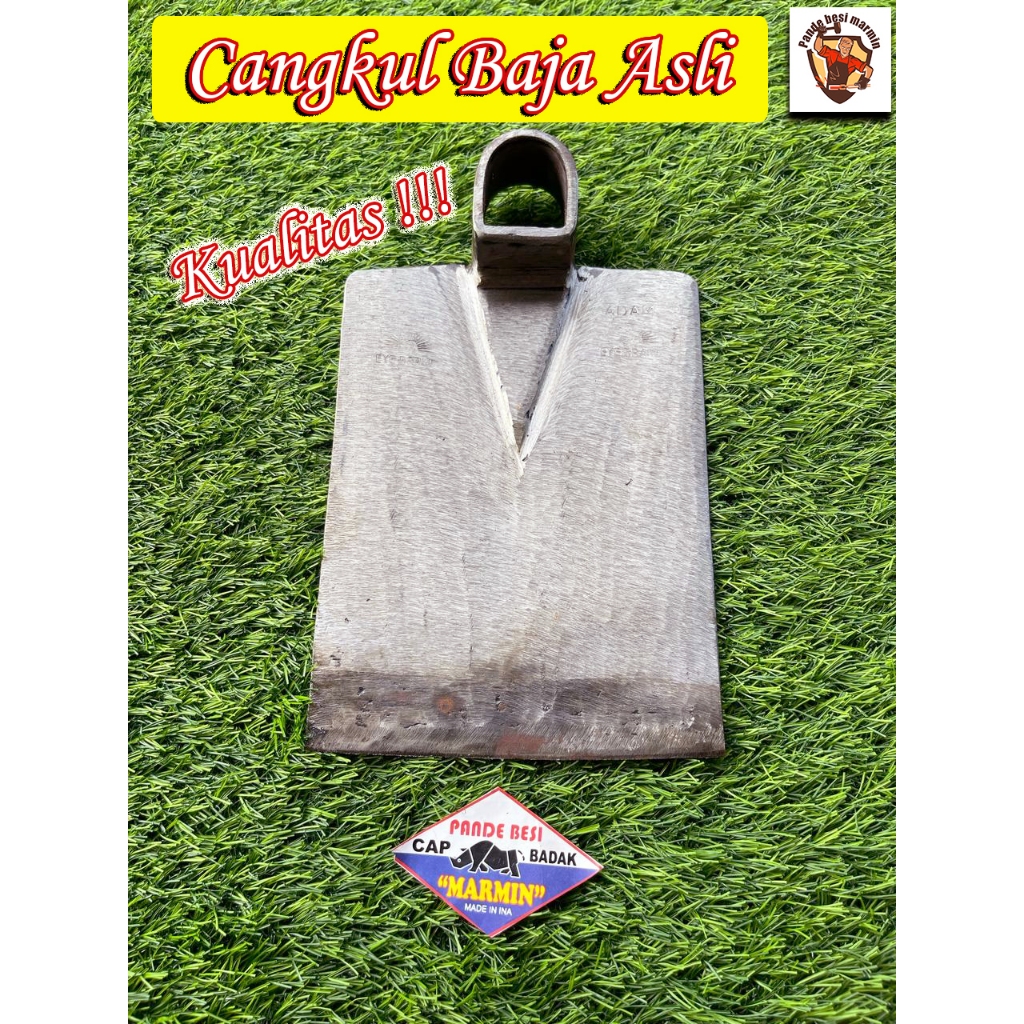 CANGKUL BAJA ASLI - Pande besi marmin