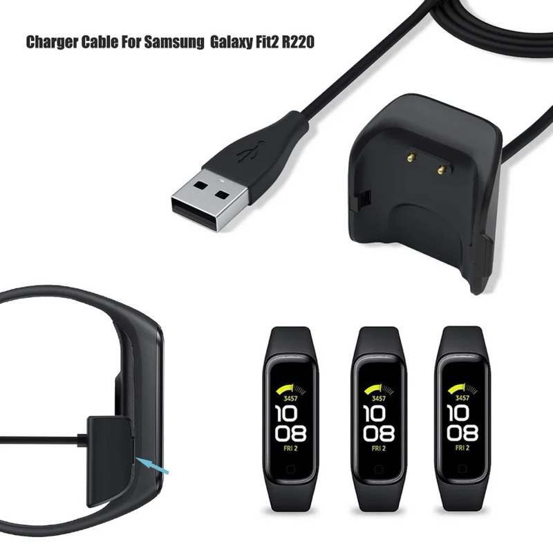 Charger Samsung Fit 2 R220 Charger Docking USB kabel Charger Smartband Samsung