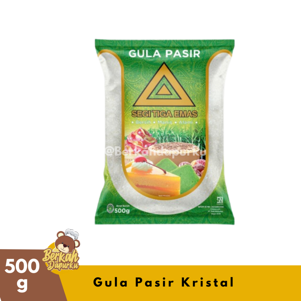 

Gula Pasir Cap Segitiga Emas 500g Gula Murah