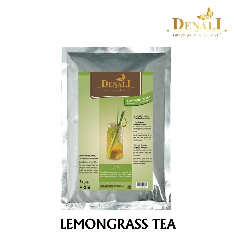 

Denali Lemongrass Tea Powder | 1kg