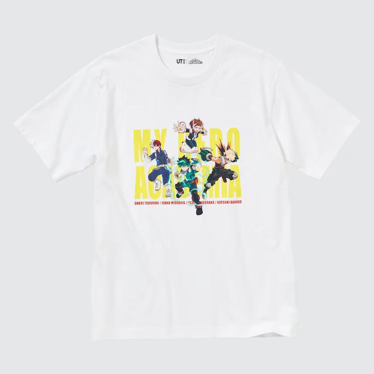 T-Shirt My Hero Academia | T-Shirt Uniqlo