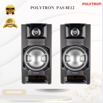 Polytron Speaker PAS8E12 Speaker Aktif PAS 8E12/PAS-8E12/PAS8E12/PAS 8E12/Woofer 8 inch