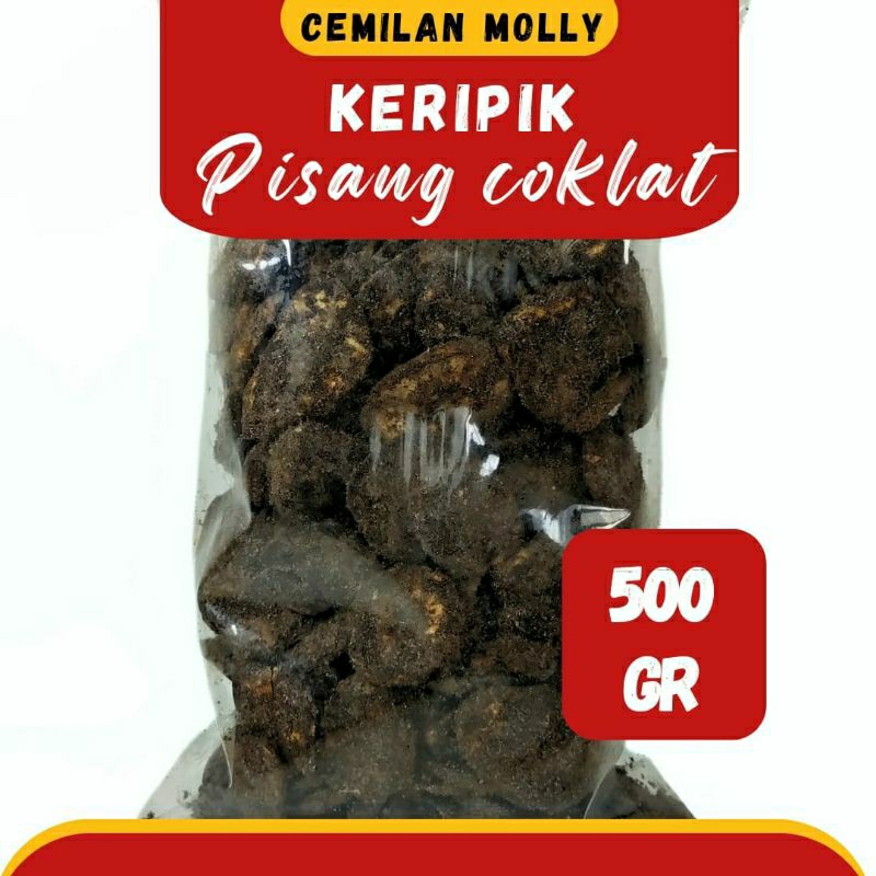 

Keripik Pisang Coklat Banana Chips 500gr