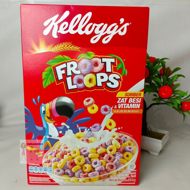 

Kelloggs Froot Loops Cereal 300 Gram