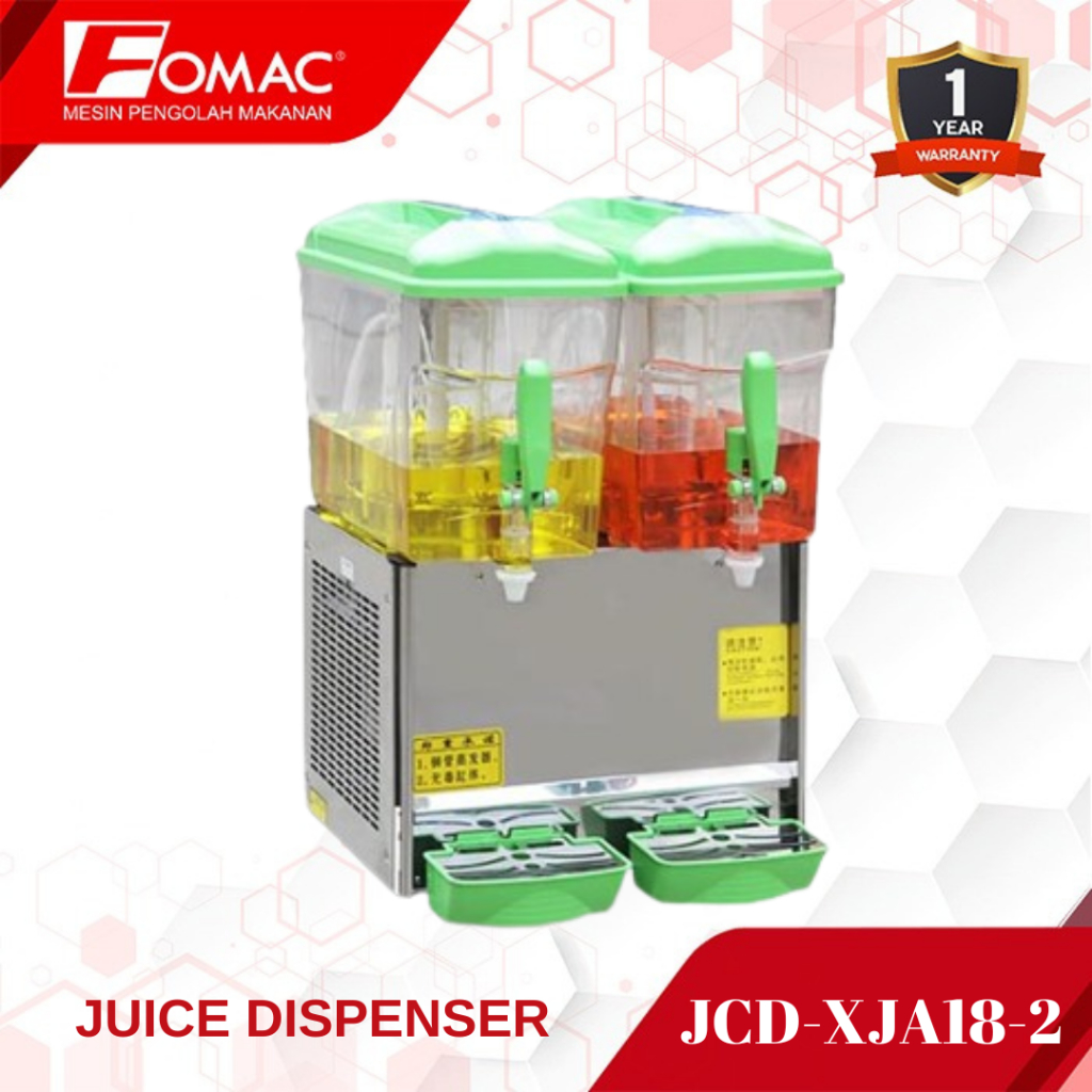 Mesin Juice Dispenser JCD-XJA18-2 Juice Dispenser (18 Liter) FOMAC