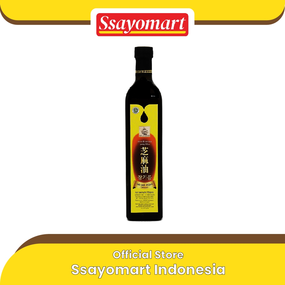 

MINYAK WIJEN MOLUCCAS / SESAME OIL KOREA 750 ML