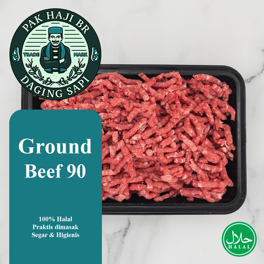 

DAGING SAPI GILING EKONOMIS 90% MINCED / GROUND BEEF HALUS HALAL