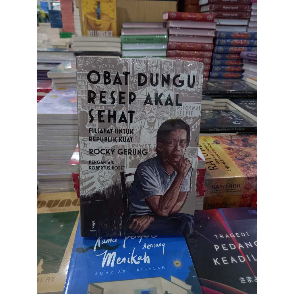 Buku Obat Dungu resep Akal Sehat Rocky Gerung