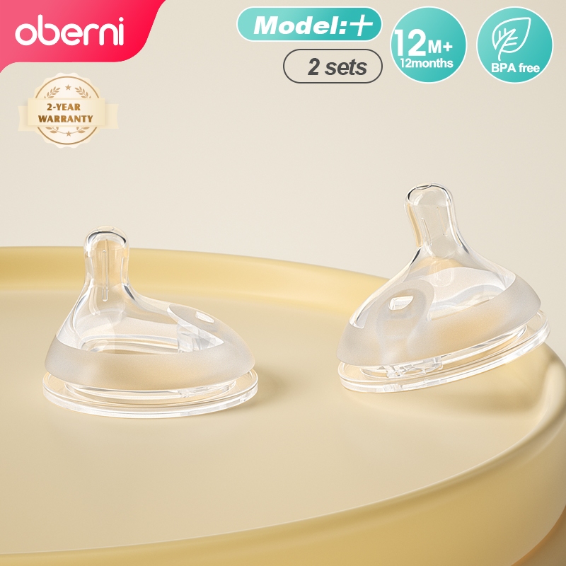 Oberni Baby Eccentric Dot Calibre Lebar 6cm Bahan Silikon Food Grade (0 Bulan+)