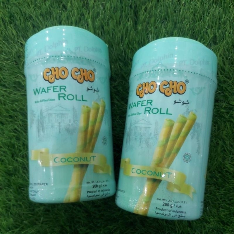 

Cho cho Wafer Roll Rasa Kelapa 260g