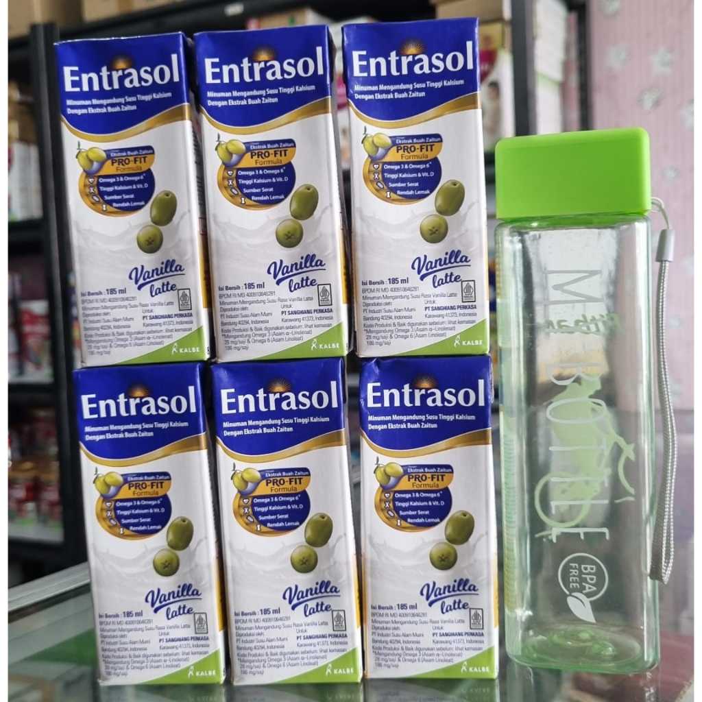 

Entrasol Vanilla Susu UHT 185 ml