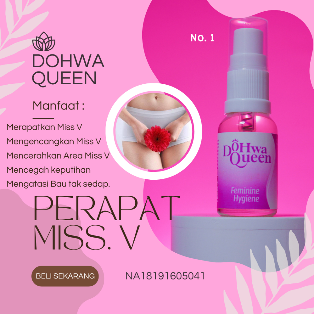 Dohwa Queen Feminine Hygiene Spray Pembersih Kewanitaan Bikin Miss V Harum Rapet Seperti Perawan