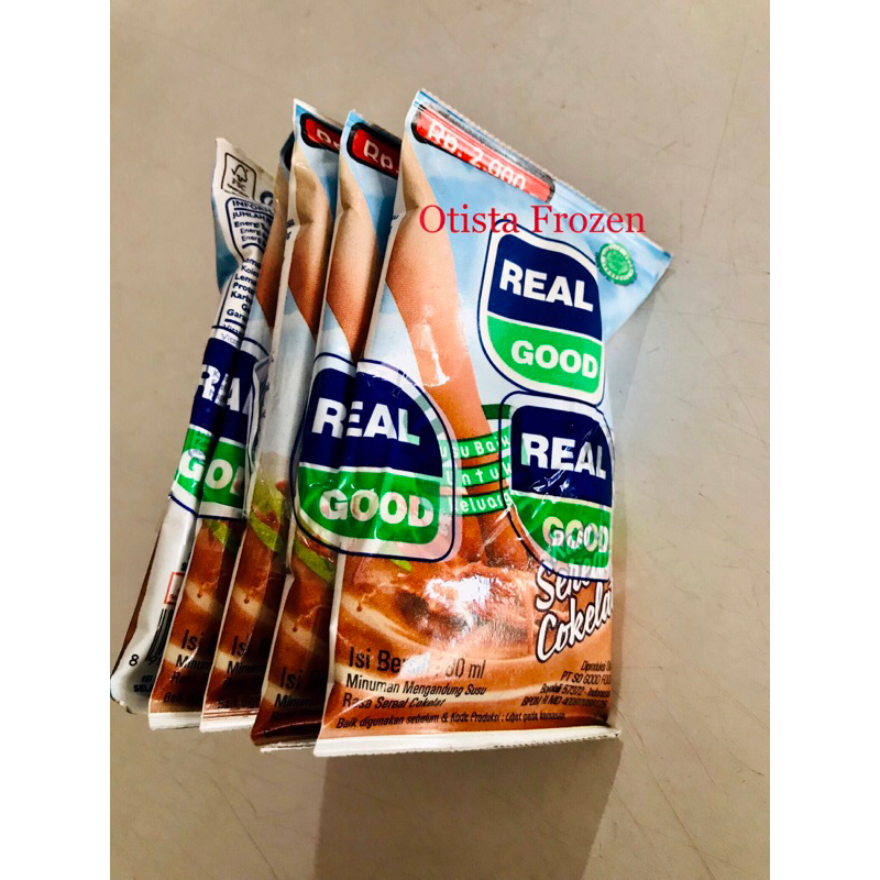 REAL GOOD 80 ML X 5 PCS / SUSU UHT / REAL GOOD