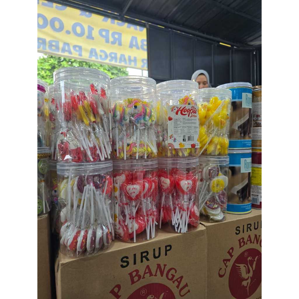 

PERMEN BUAH BUAHAN STIK LOLI 1 TOPLES