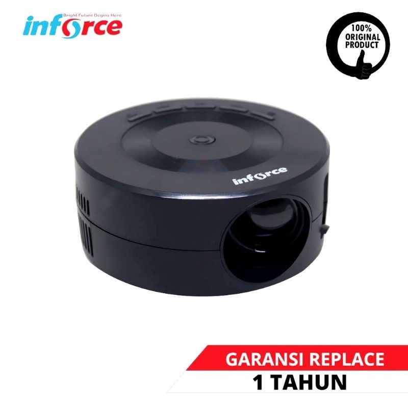 Mini LCD Proyektor INFORCE Mini AJ5 Black Semarang