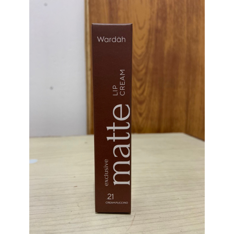 Wardah Exclusive Matte Lip Cream shade 21 Creampuccino