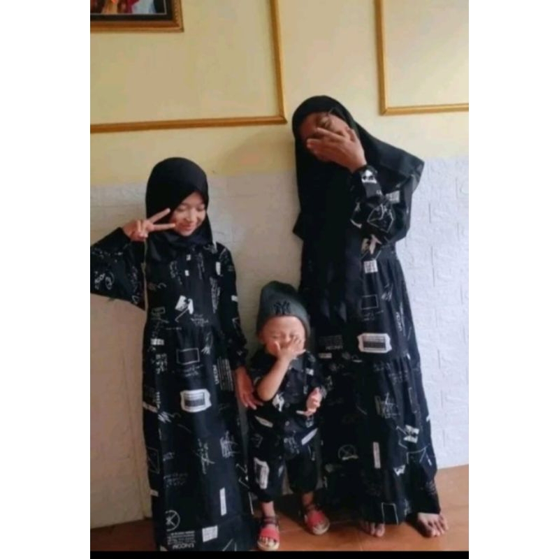 ATASAN GAMIS ANAK CEWEK..BAHAN RAYON VISCOSE BERBAGAI MOTIF KEKINIAN.