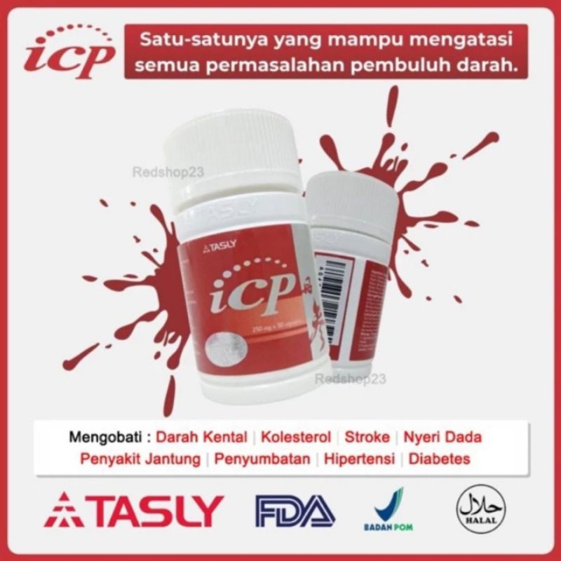[BISA COD] ICP Capsule Original Berhologram - Obat Herbal Jantung Stroke
