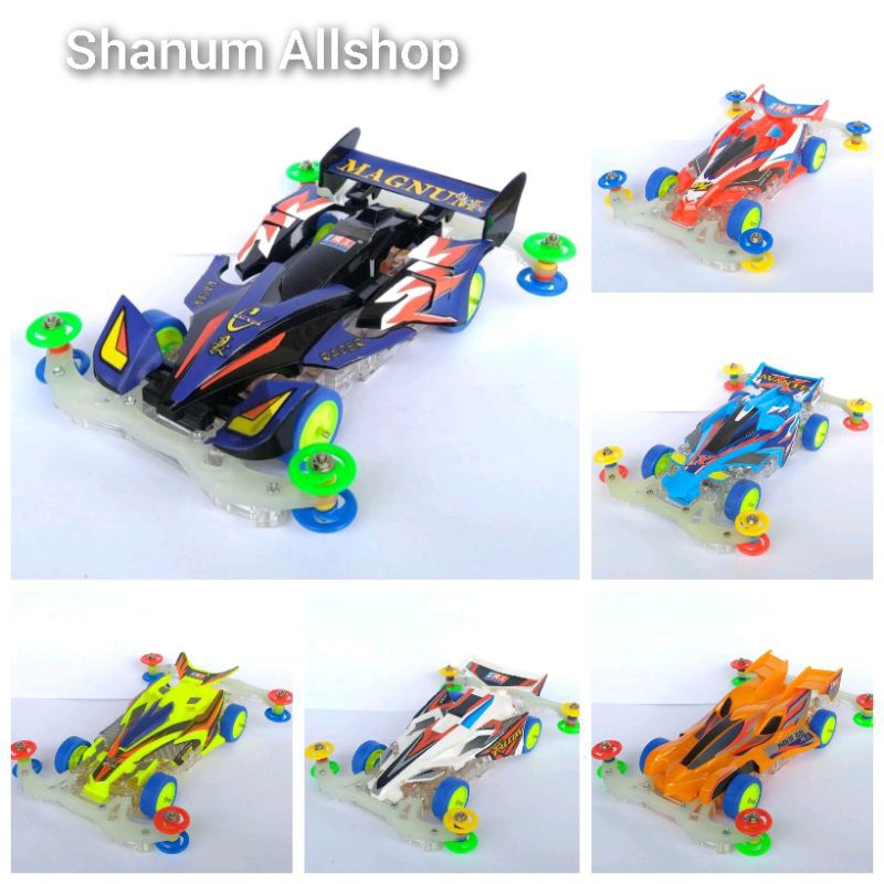 TAMIYA AODA MINI 4WD MS CHASSIS / AODA CHASSIS WARNA / BENING
