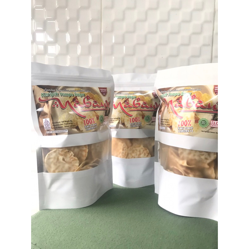 

Keripik Tempe Sagu Nabawi Kemasan Pouch 85 gr