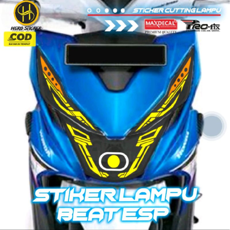 

stiker lampu mata dan alis beat street 2018 terbaru sticker lampu mata dan alis beat street variasi terbaru 2018