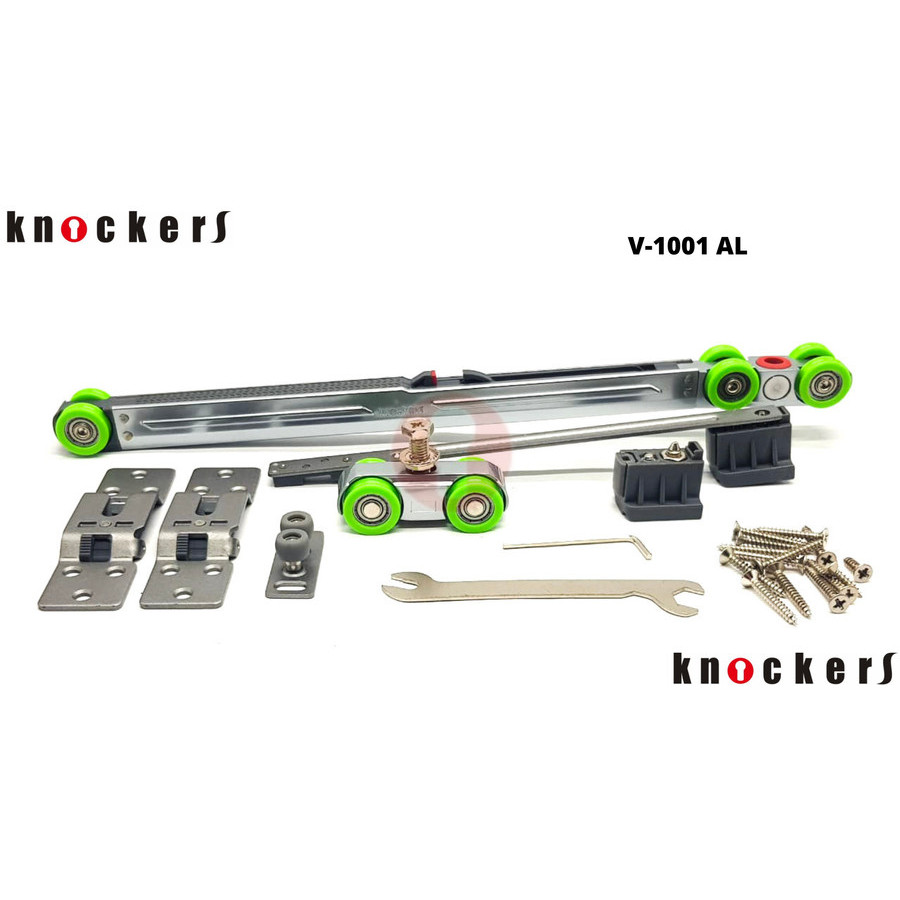 REL PINTU GESER KABINET SLIDING PARTITION DOOR / V-601 AL / KNOCKERS