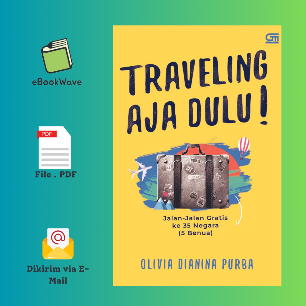 

Travelling Aja Dulu Book BEST SELLER (Bahasa Indonesia)