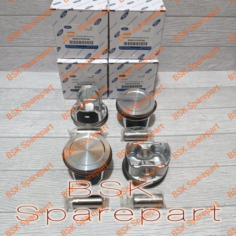 Piston Dan Ring Seher Set STD Standart Ford Fiesta 1.4 1.4cc Original Fomoco