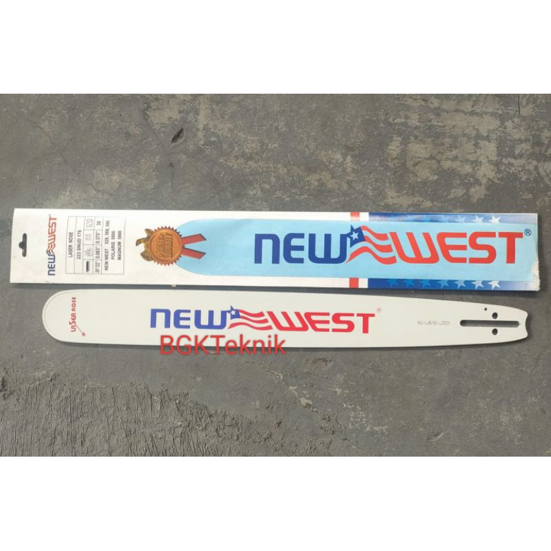 Bar Laser New West 22" Inchi Senso Chainsaw New West 22" Laser