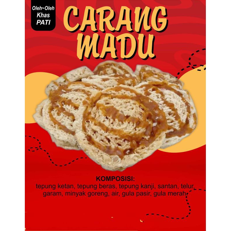 

CARANG MADU #OLEH-OLEH KHAS PATI #ENAKGURIHMANIS
