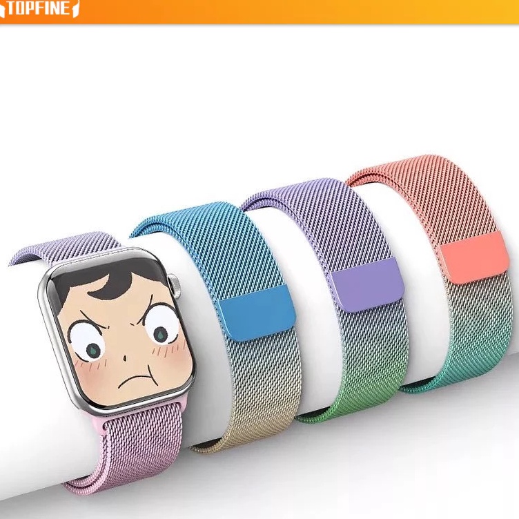 BbO Stainless Steel Strap for iWatch Milanese Metal Loop Band iWatch Smartwatch 8 ultra 7 6 5 4 3 2 