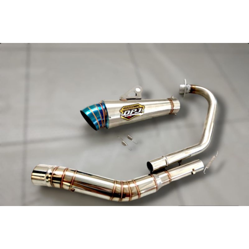 Knalpot Racing DPJ Pnp Vixion Tiger Byson Cb150r Cb Old Verza Gsx Sonic R15