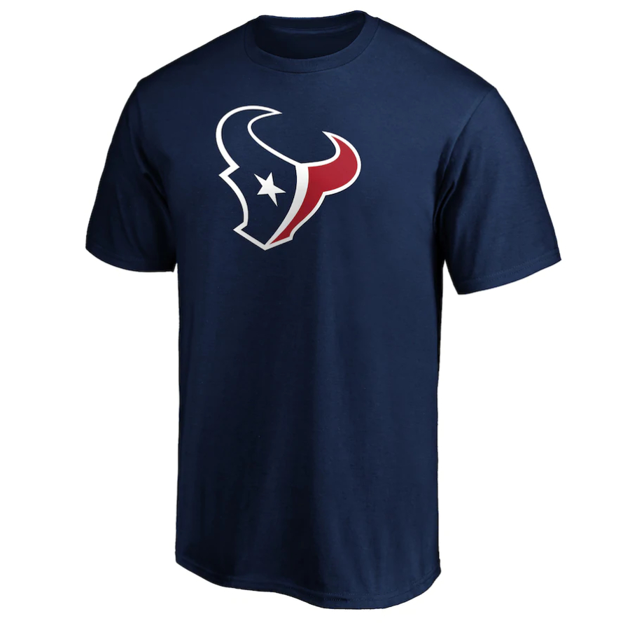 T-Shirt Kaos NFL Houston Texans Primary Logo