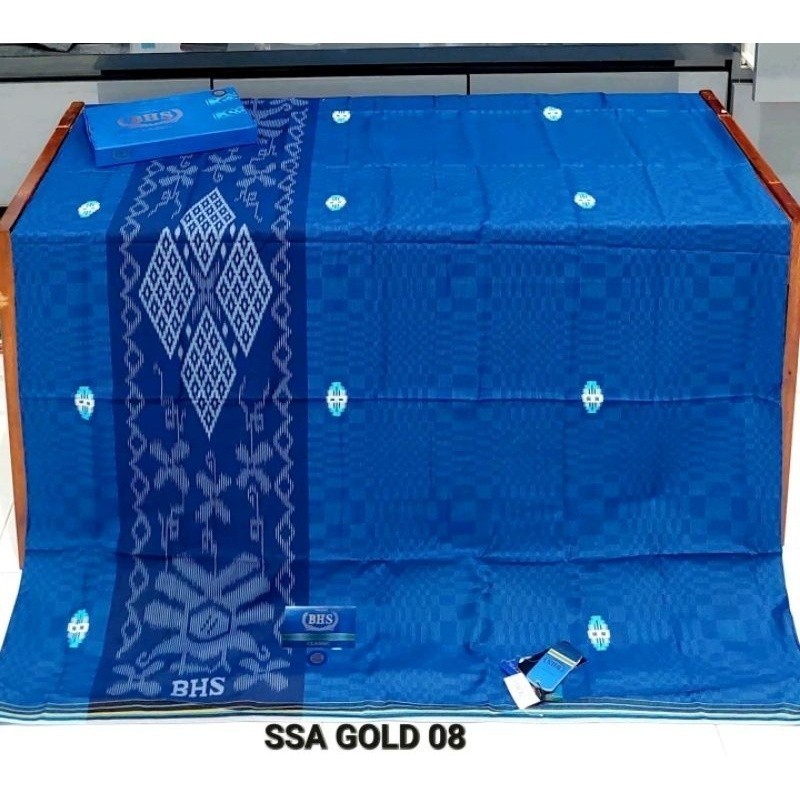 (EKSTRA GRATIS ONGKIR)Rhamadhan Big Sale Sarung BHS TKB HPL Hitam Polos EXCELLENT GOLD ORIGINAL / FA