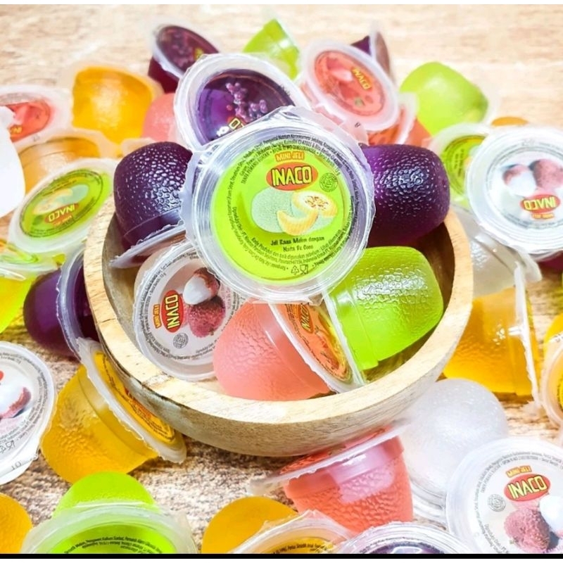 

Inaco Jelly Mini Fruits Juice Kemasan 1 KG