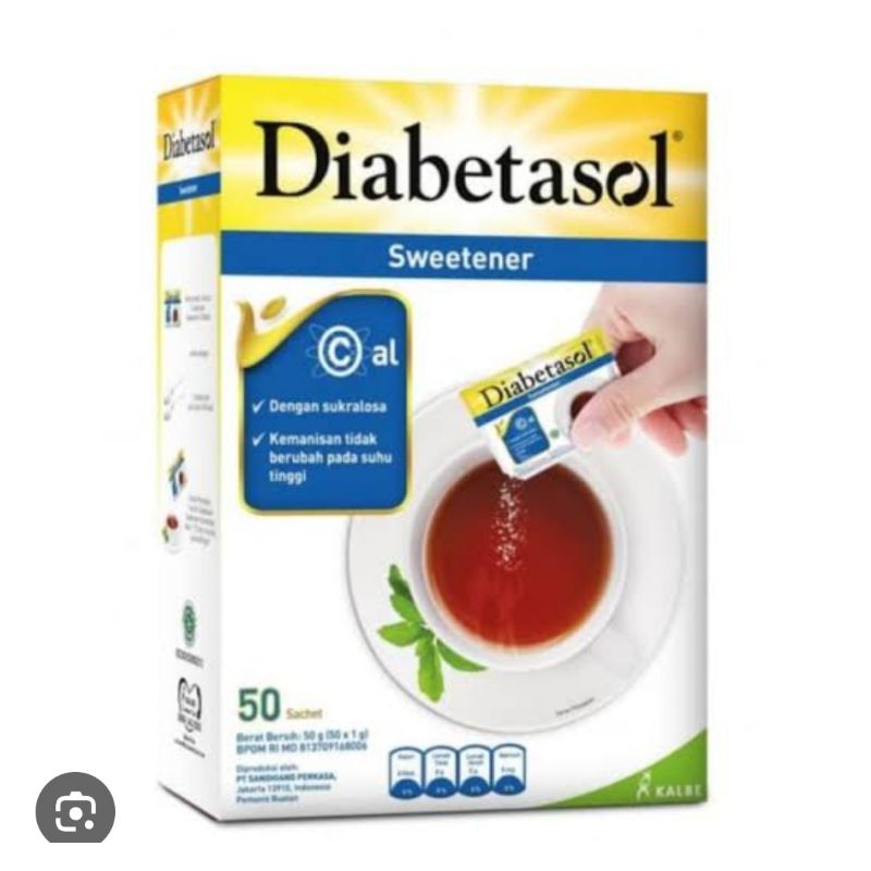 

Diabetasol Swetener 50s