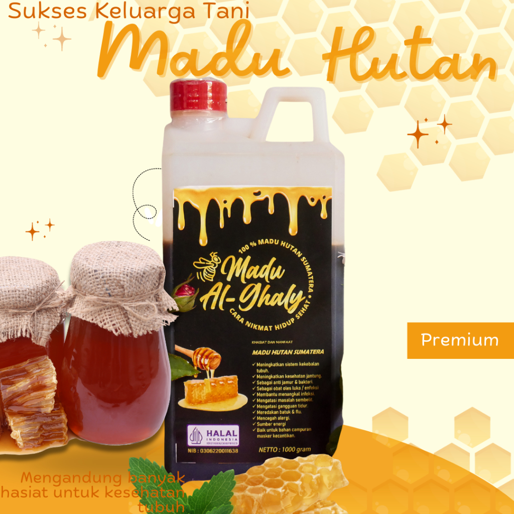 

MADU HUTAN MURNI ASLI SUMATERA 1 KG