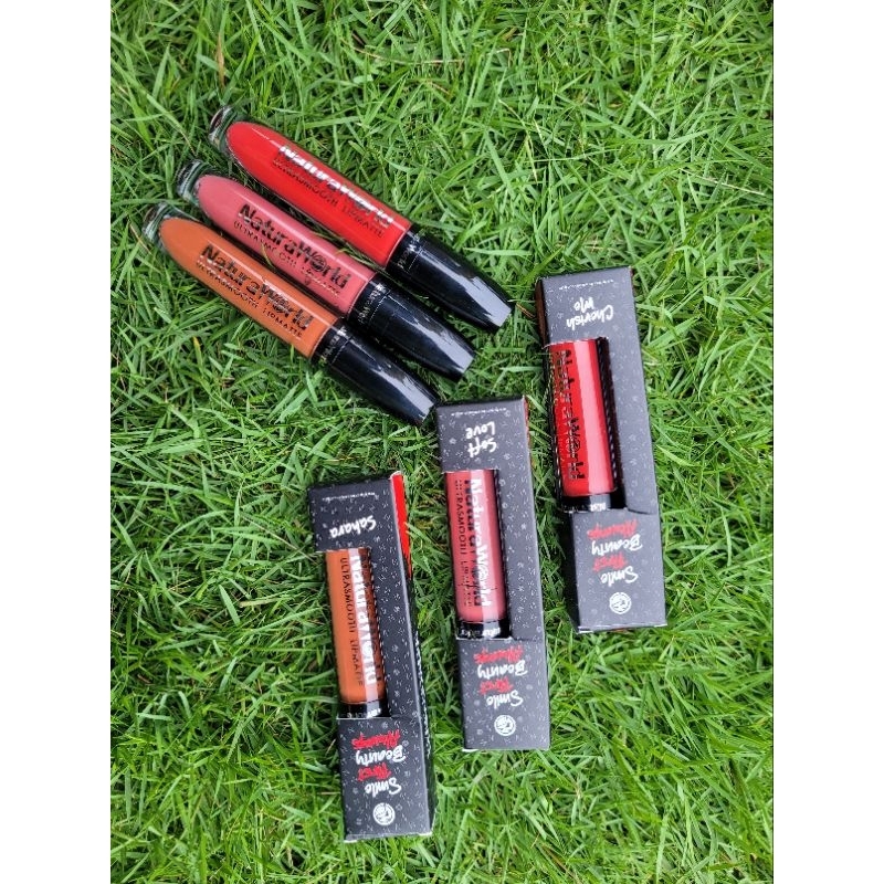 LIPMATTE NATURAWORLD KEMASAN TERBARU SHADE SAHARA