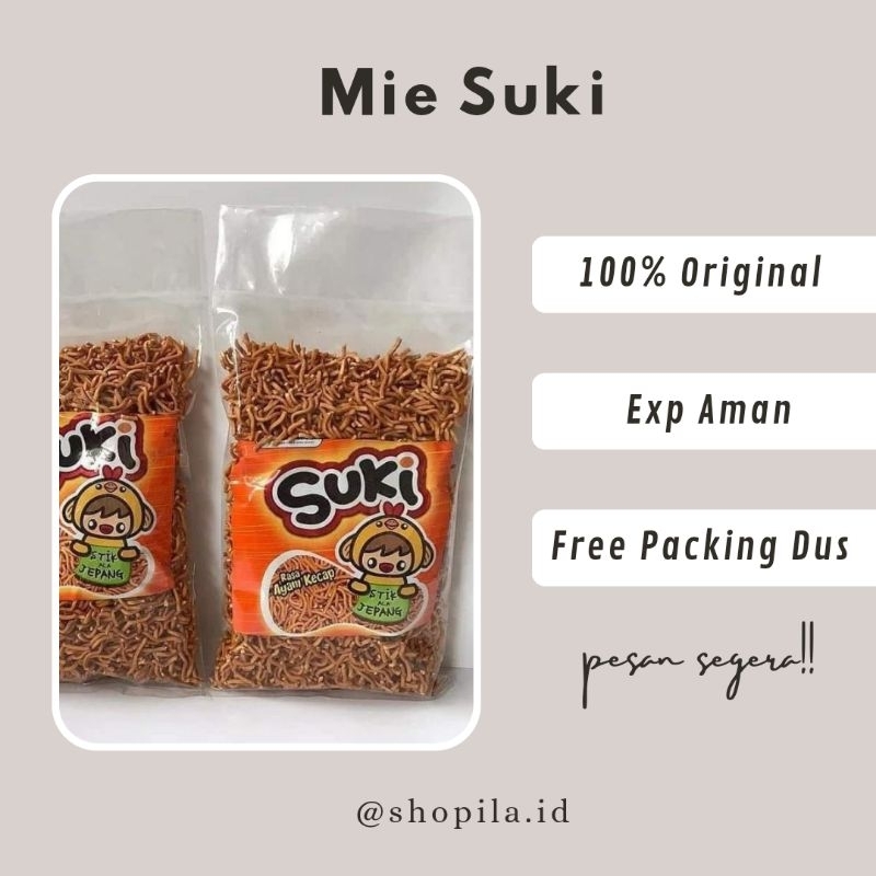 

Mie Suki 250gr Snack Kiloan Original