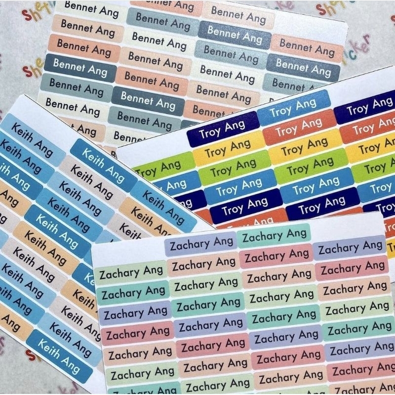 

Label Nama Colorset
