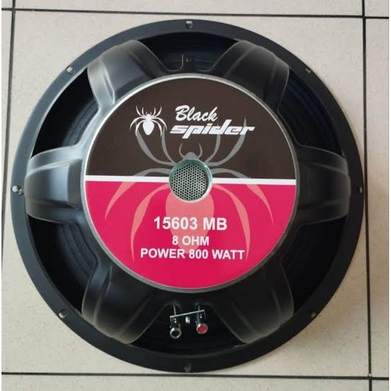 Isi Komponen Speaker Black Spider BS - 15603 MB