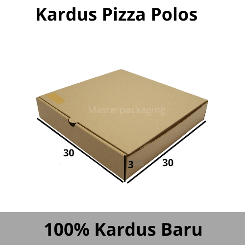 

Kardus / Dus / Box Pizza ukuran 30x30x3 cm