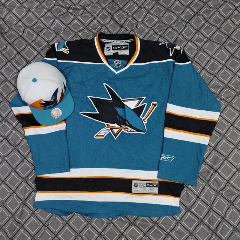 Jersy Vintage NHL San Jose Shraks Reebok Size M