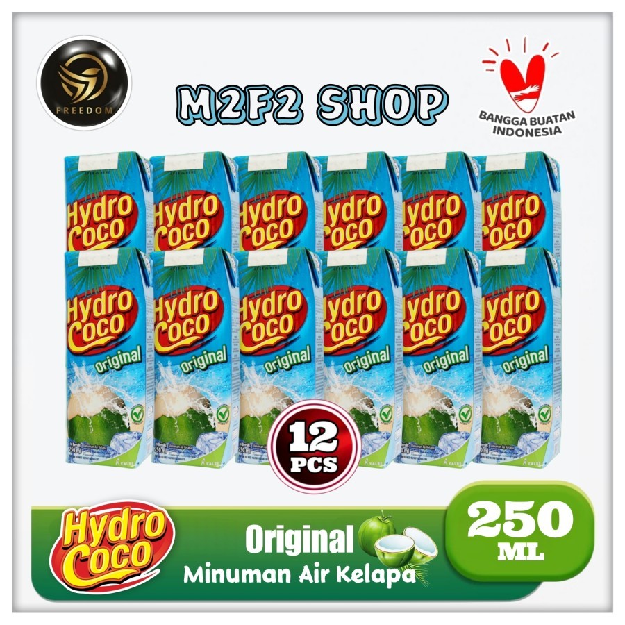 

Minuman Air Kelapa Hydro Coco Original - 250 ml (Kemasan 12 Pcs)