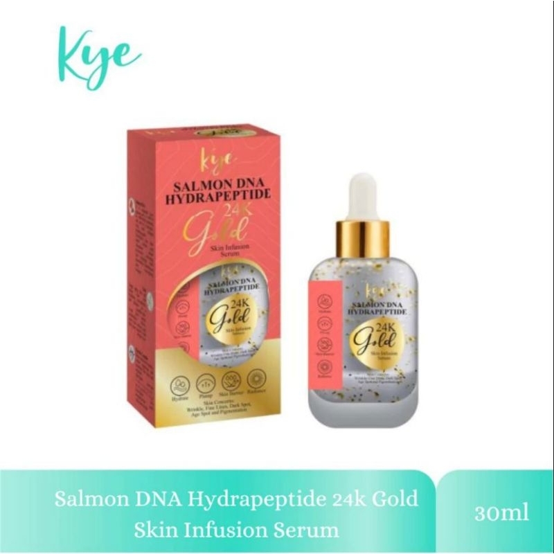 KYE SALMON DNA HYDRAPEPTIDE 24K GOLD SKIN INFUSION SERUM 30ml