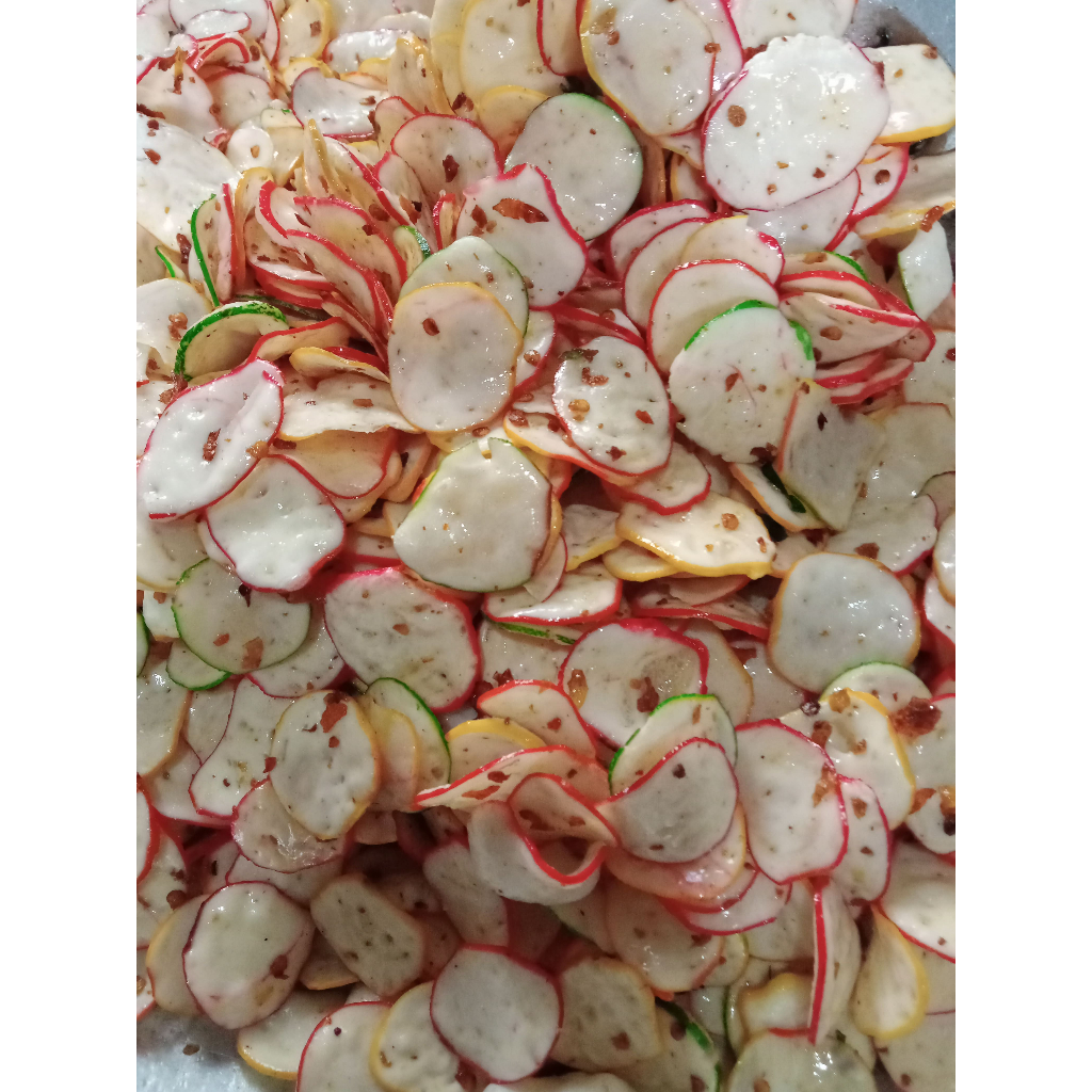 

(COD) 1kg Krupuk Seblak Bantet Kering/ Kripik Seblak Pedas Mantap Bumbu Kencur