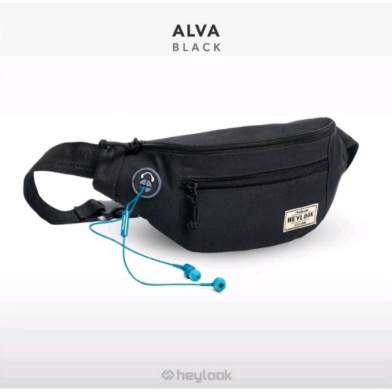 Tas Pinggang Pria Tas Selempang Pria Waist Bag Alva Heylook