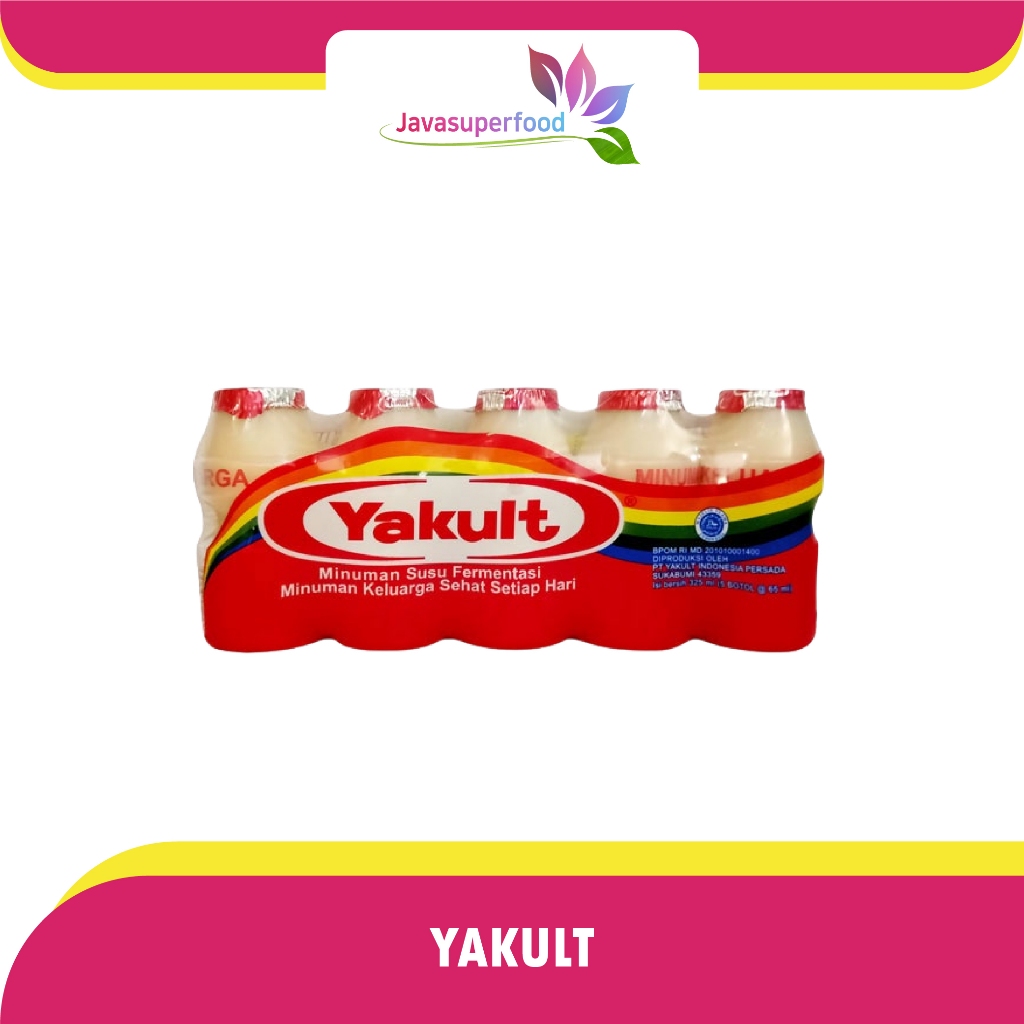 

YAKULT SUSU FERMENTASI 65 ML - PACK ISI 5 BOTOL