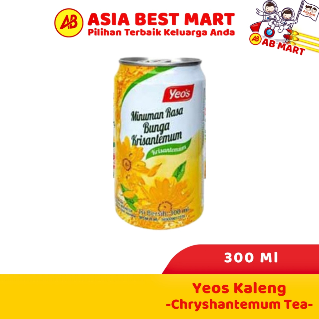 

Yeos Kembang Kaleng 300 Ml Minuman Rasa Bunga Krisantemum
